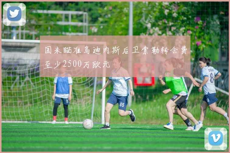 国米瞄准乌迪内斯后卫索勒转会费至少2500万欧元