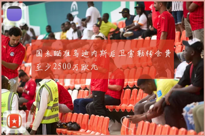 国米瞄准乌迪内斯后卫索勒转会费至少2500万欧元