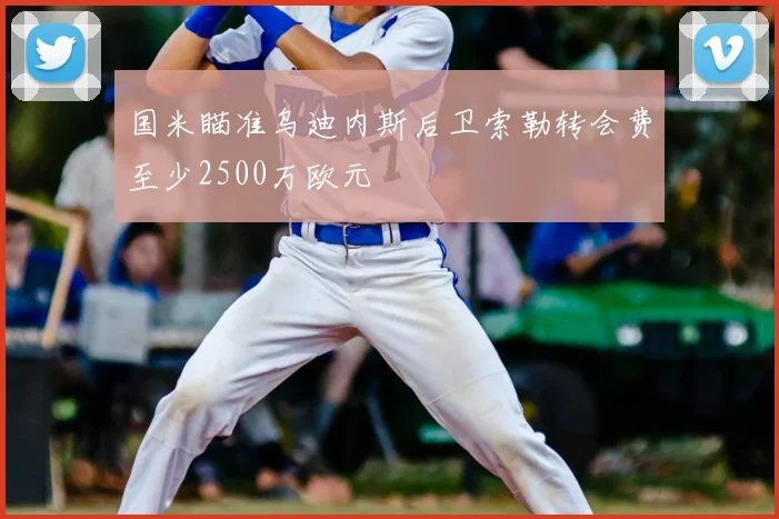 国米瞄准乌迪内斯后卫索勒转会费至少2500万欧元