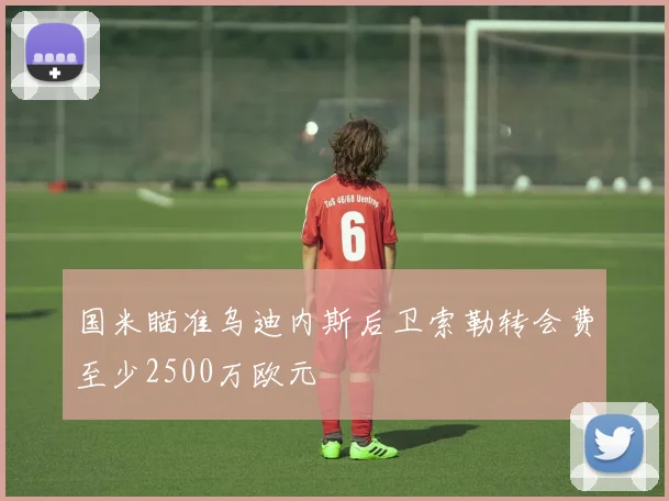 国米瞄准乌迪内斯后卫索勒转会费至少2500万欧元
