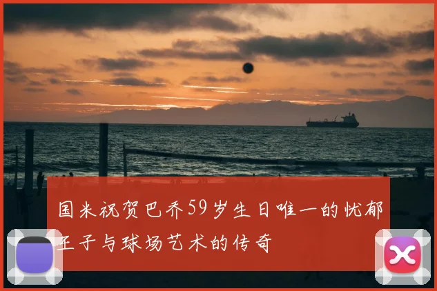 国米祝贺巴乔59岁生日唯一的忧郁王子与球场艺术的传奇